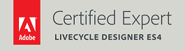 Logo Certified Expert Livecycle Designer ES4
