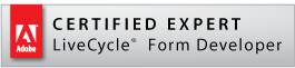 Logo Adobe Certified Expert LiveCycle Form Developer