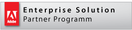Logo Adobe Enterprise Solution Partner Programm
